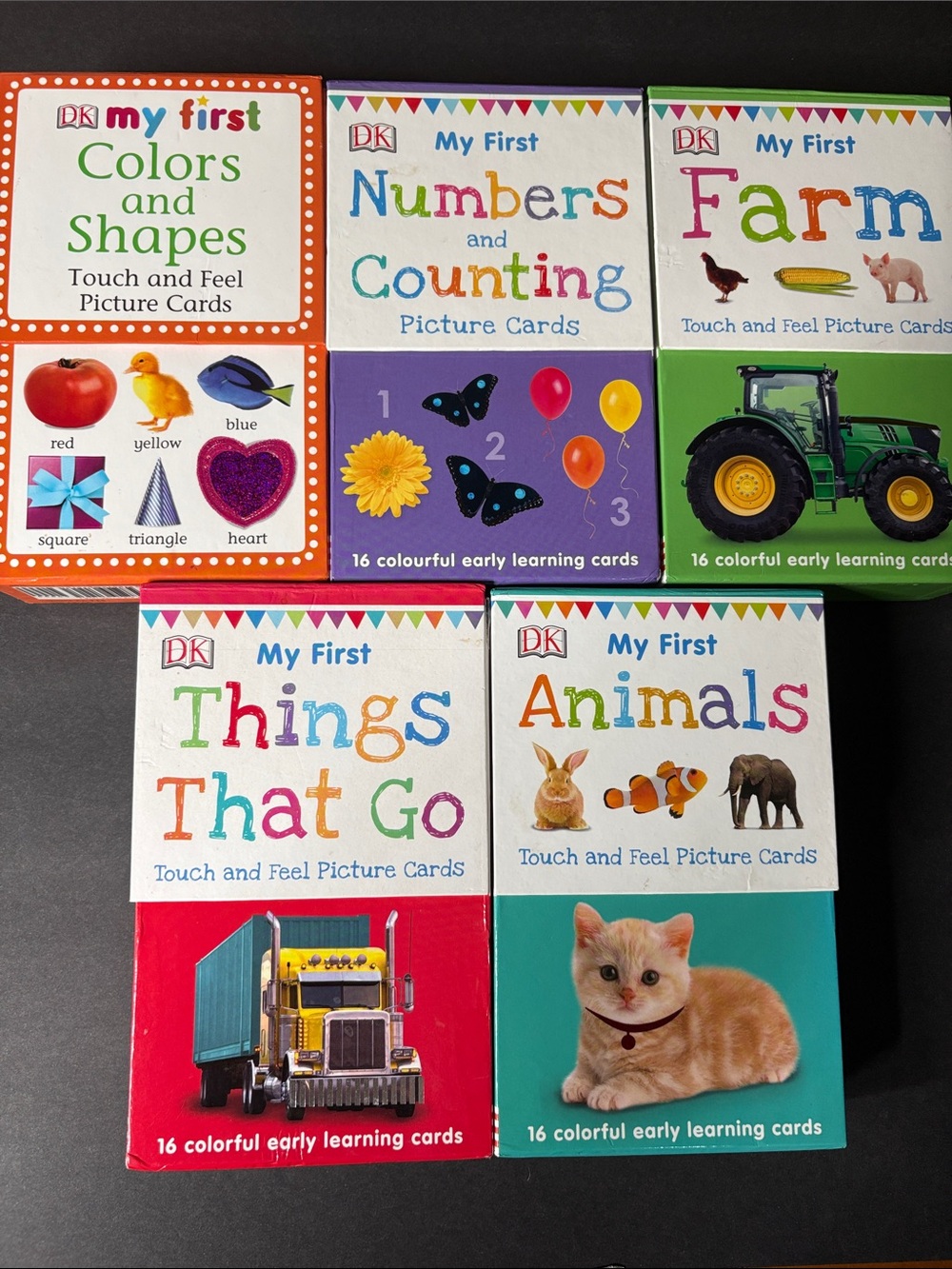 Bundle DK My First Touch & Feel Picture Cards